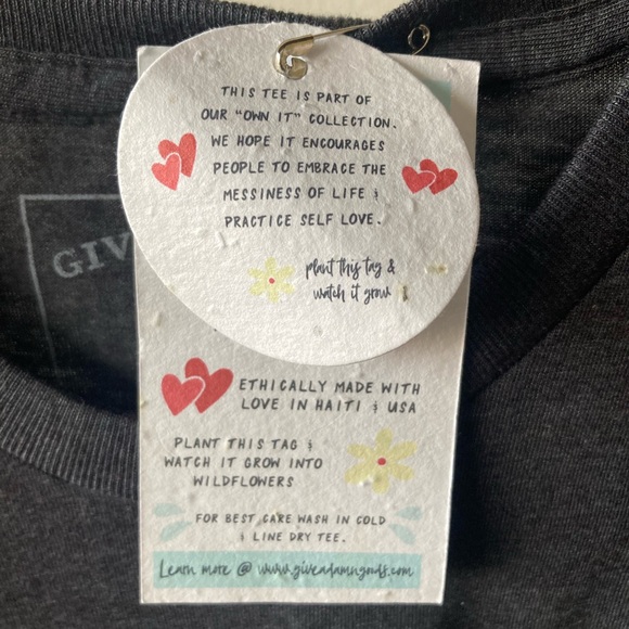 Unisex organic, recycled cotton T-shirt with wildflower seeds - Picture 4 of 8